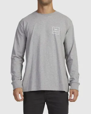 RVCA VA All The Ways LS Tee GREY MARLE