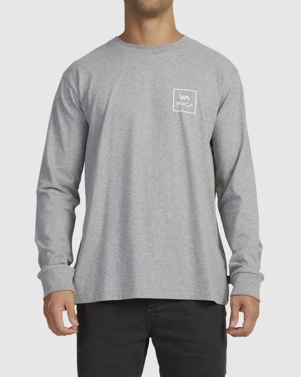 RVCA VA All The Ways LS Tee GREY MARLE