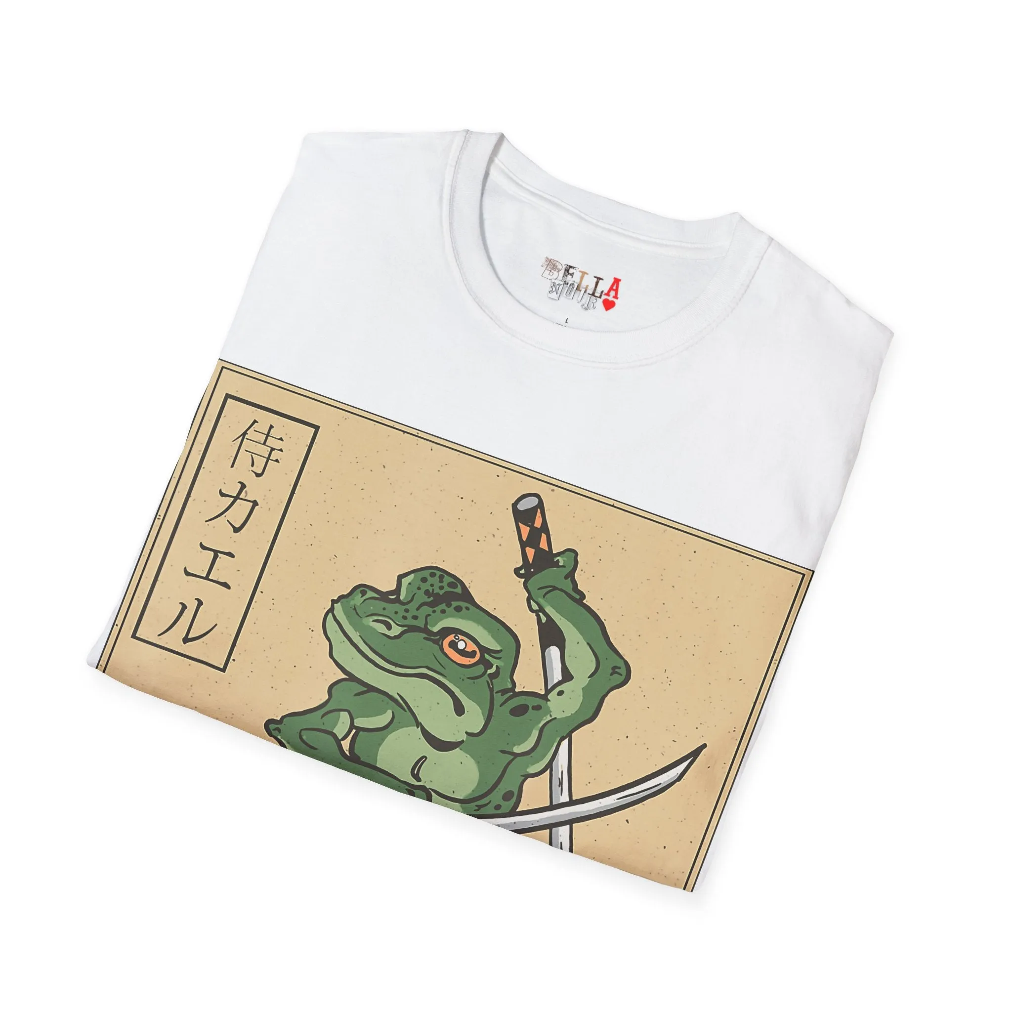 Samurai Frog Unisex Softstyle T-Shirt