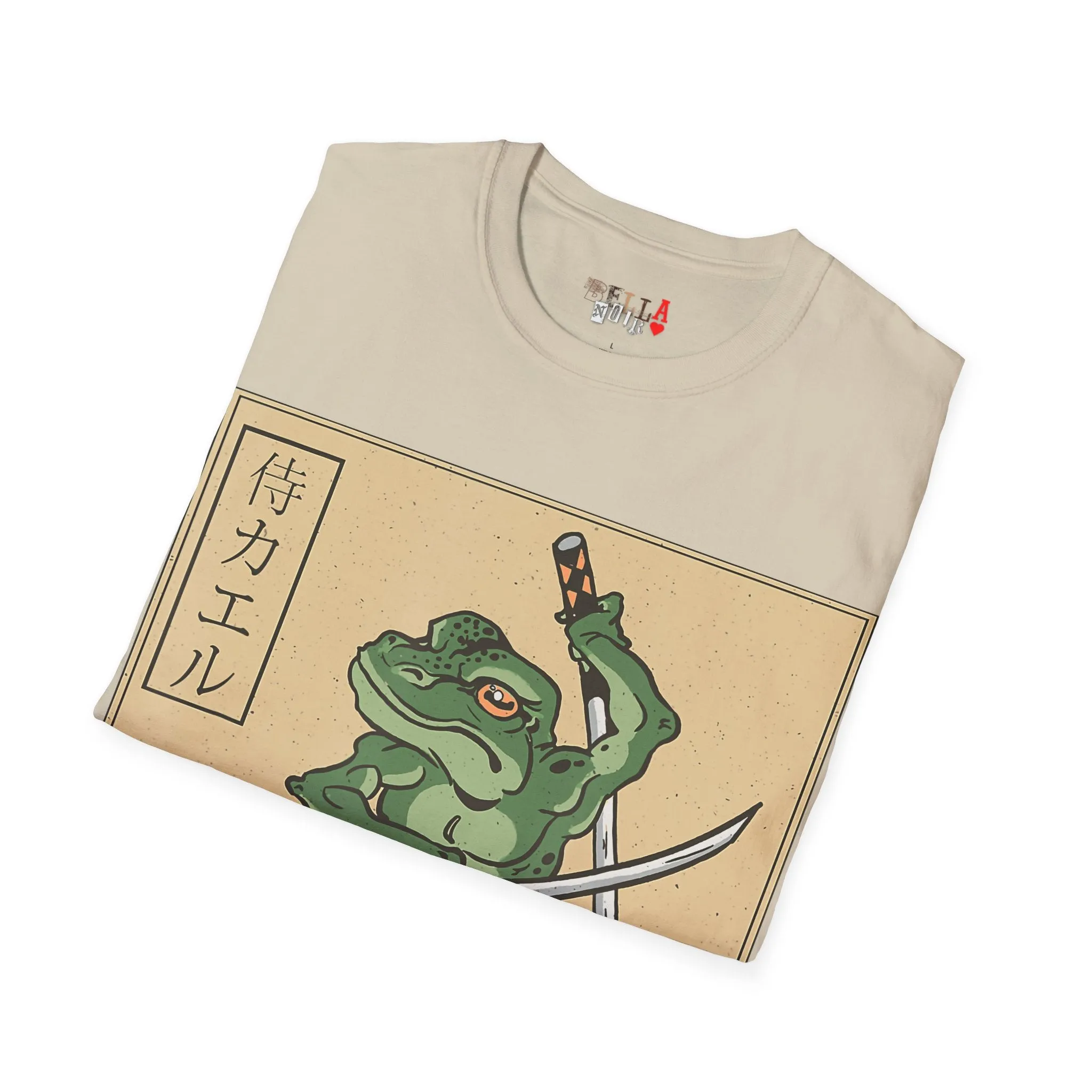 Samurai Frog Unisex Softstyle T-Shirt