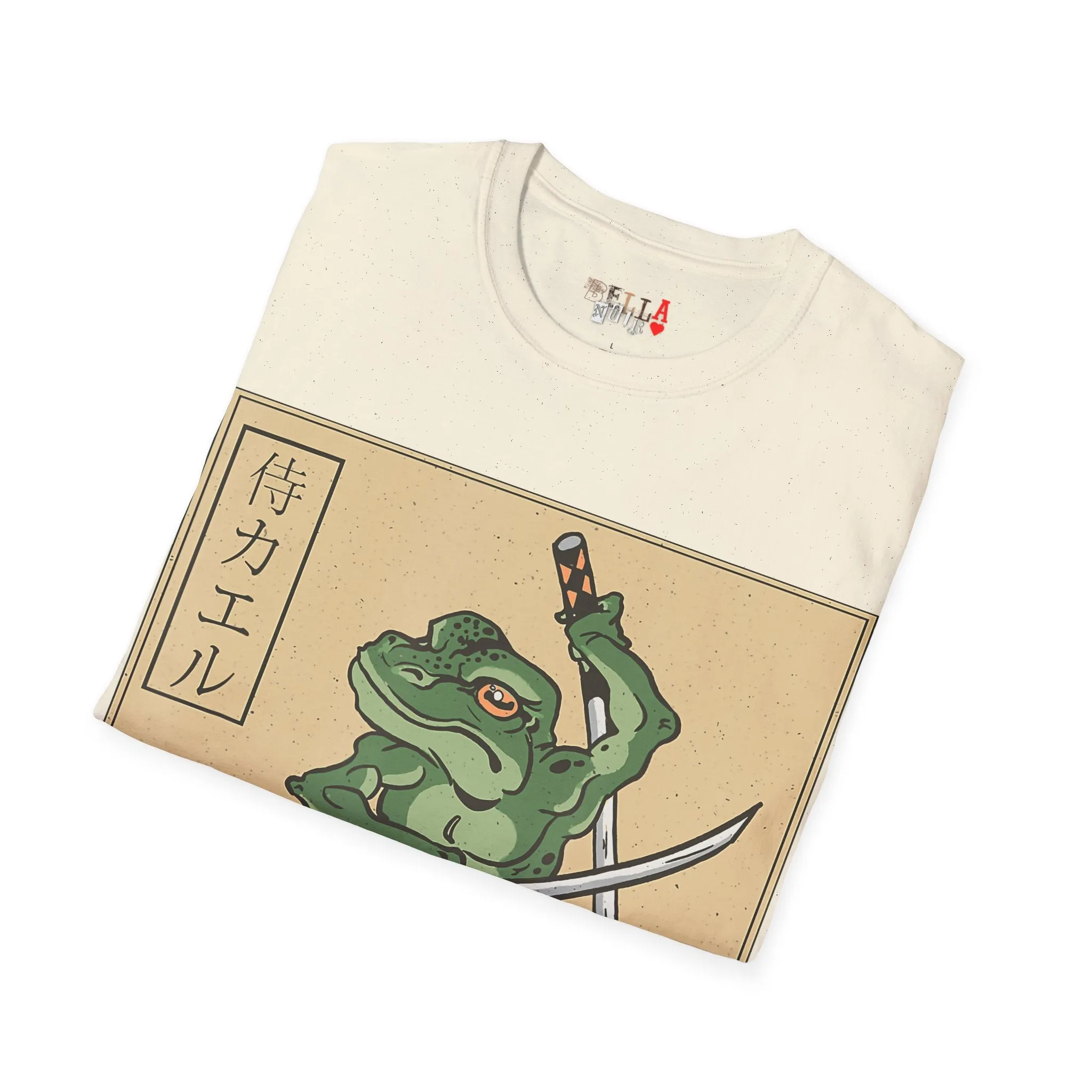 Samurai Frog Unisex Softstyle T-Shirt