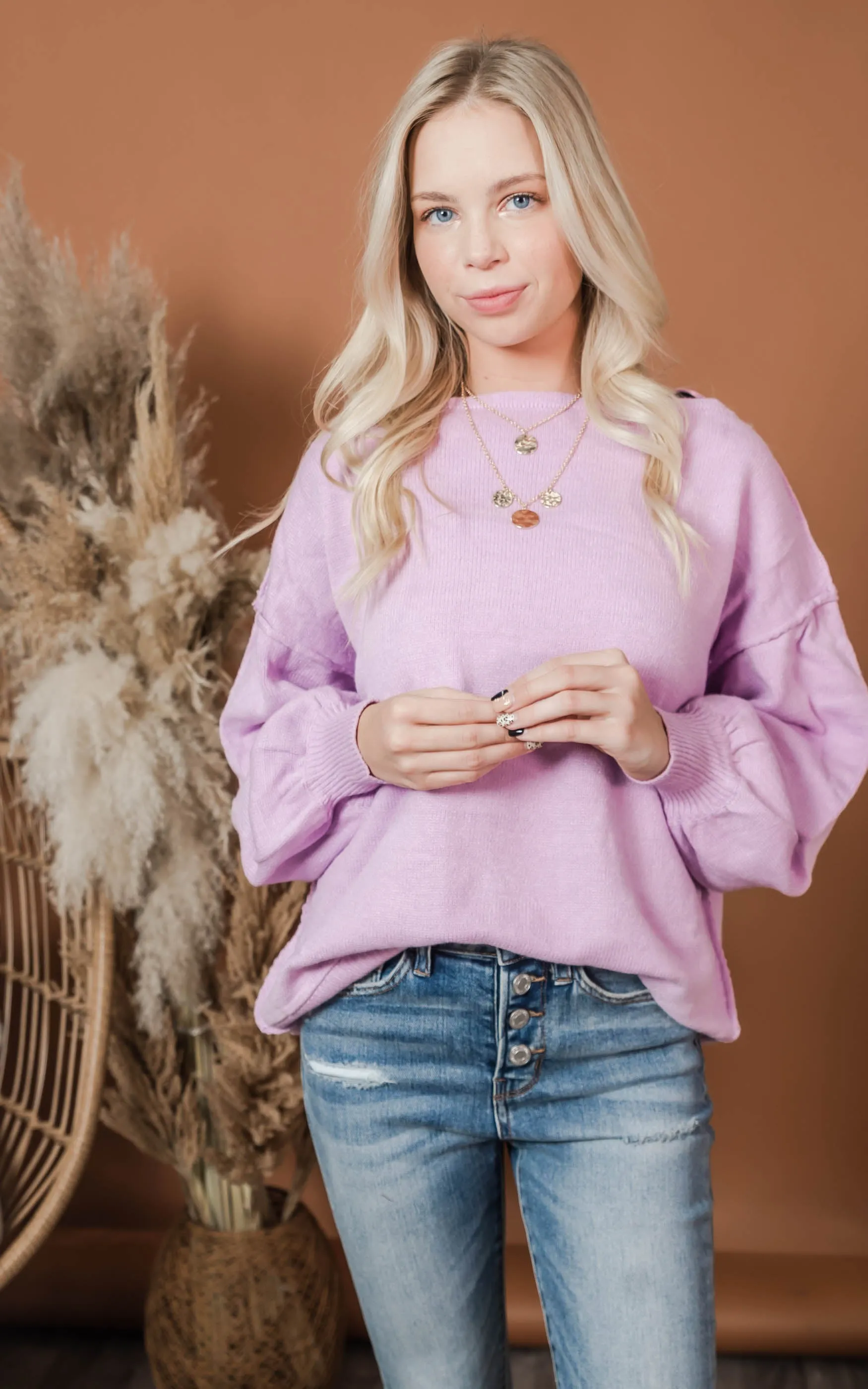 Sandra Bubble Sleeve Off the Shoulder | MIRACLE