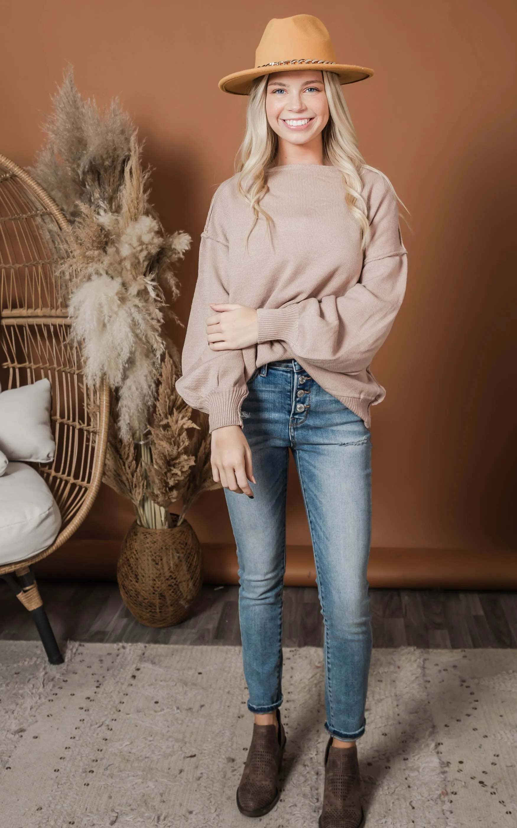 Sandra Bubble Sleeve Off the Shoulder | MIRACLE