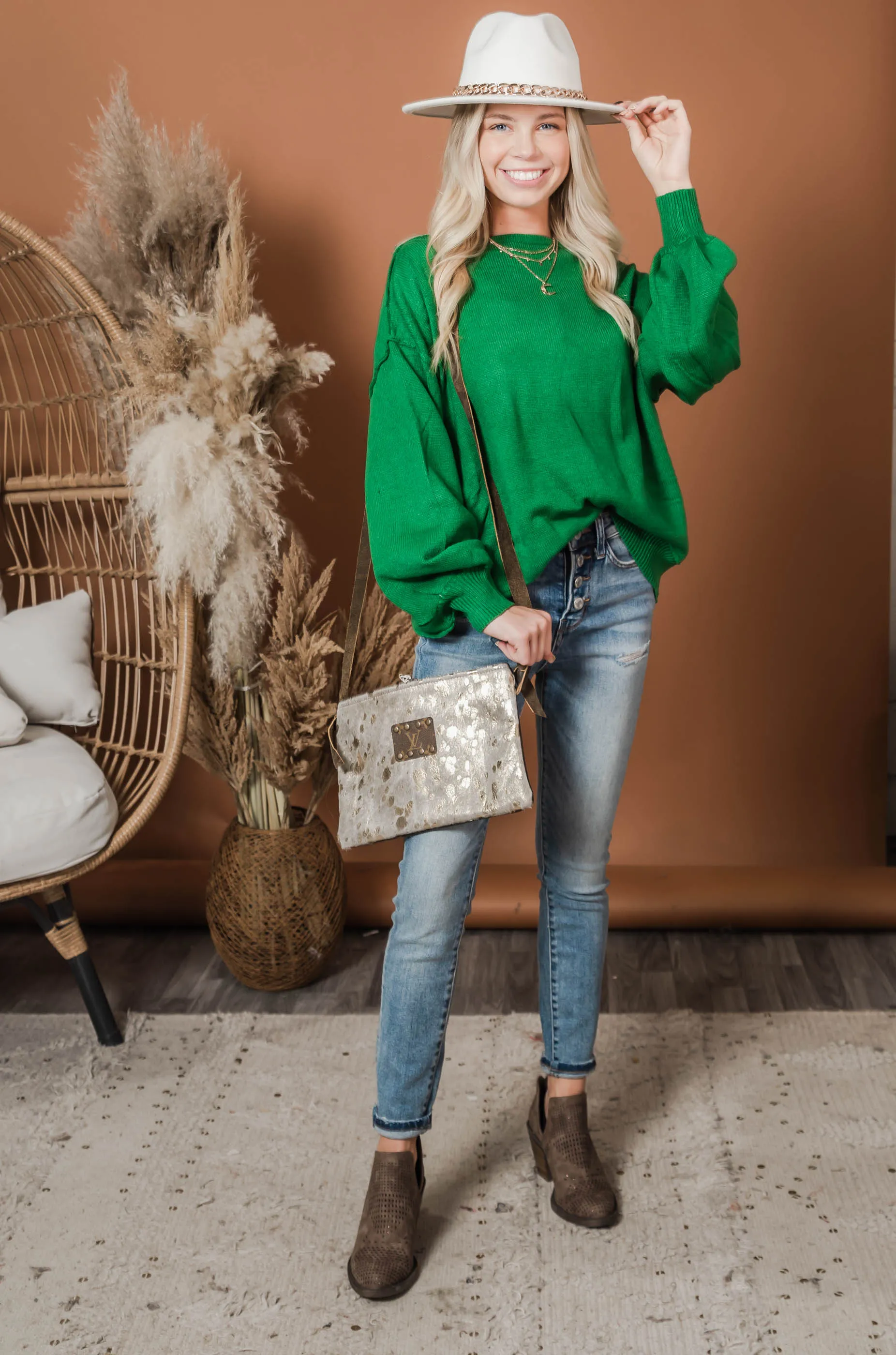 Sandra Bubble Sleeve Off the Shoulder | MIRACLE