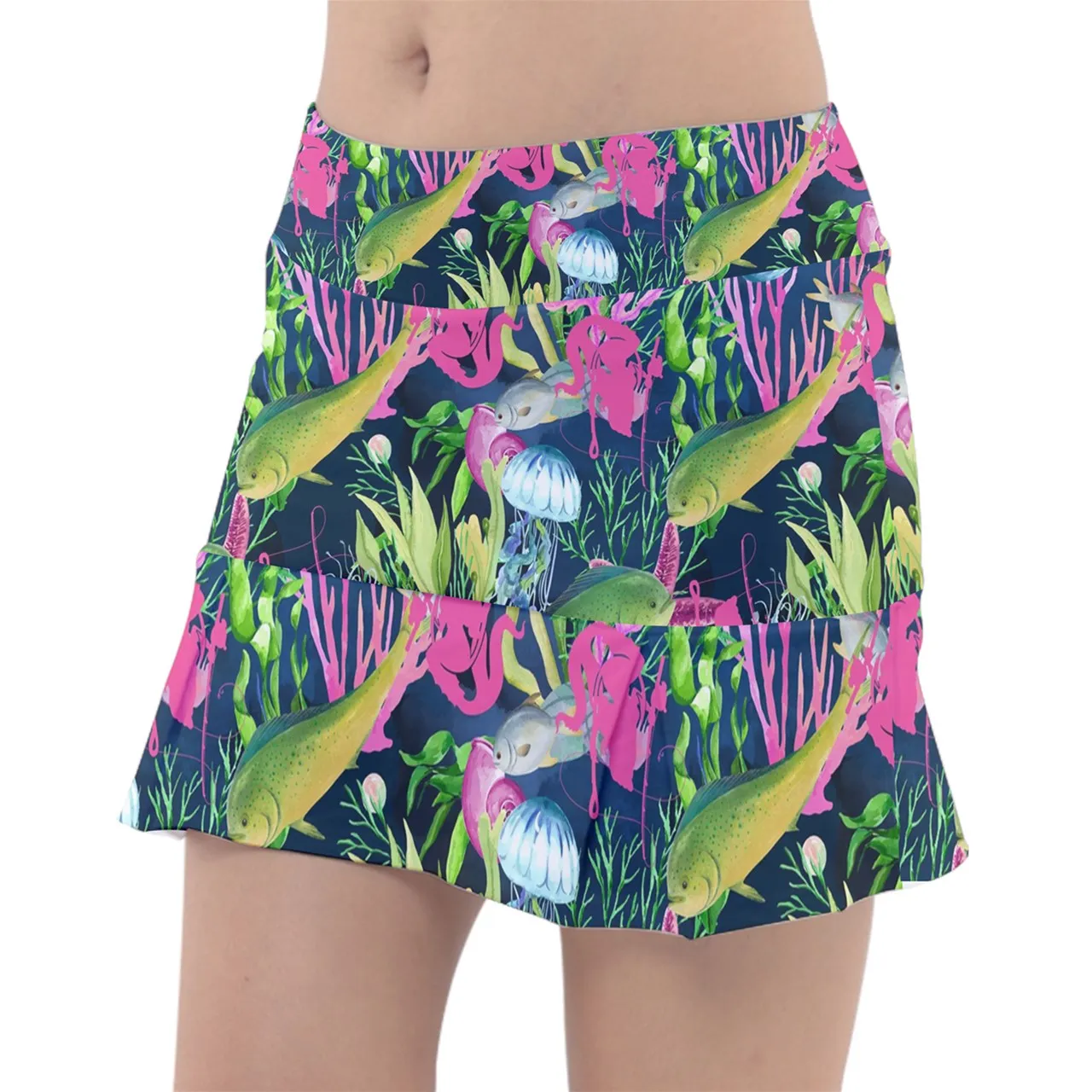 Sea Beauty Navy Skort