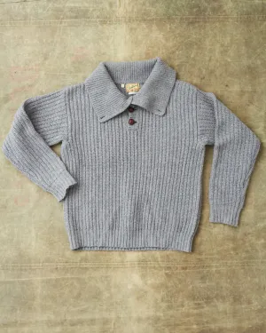 Second Hand Levi's Vintage Clothing LVC Cable Knit Shawl Collar Sweater Size M