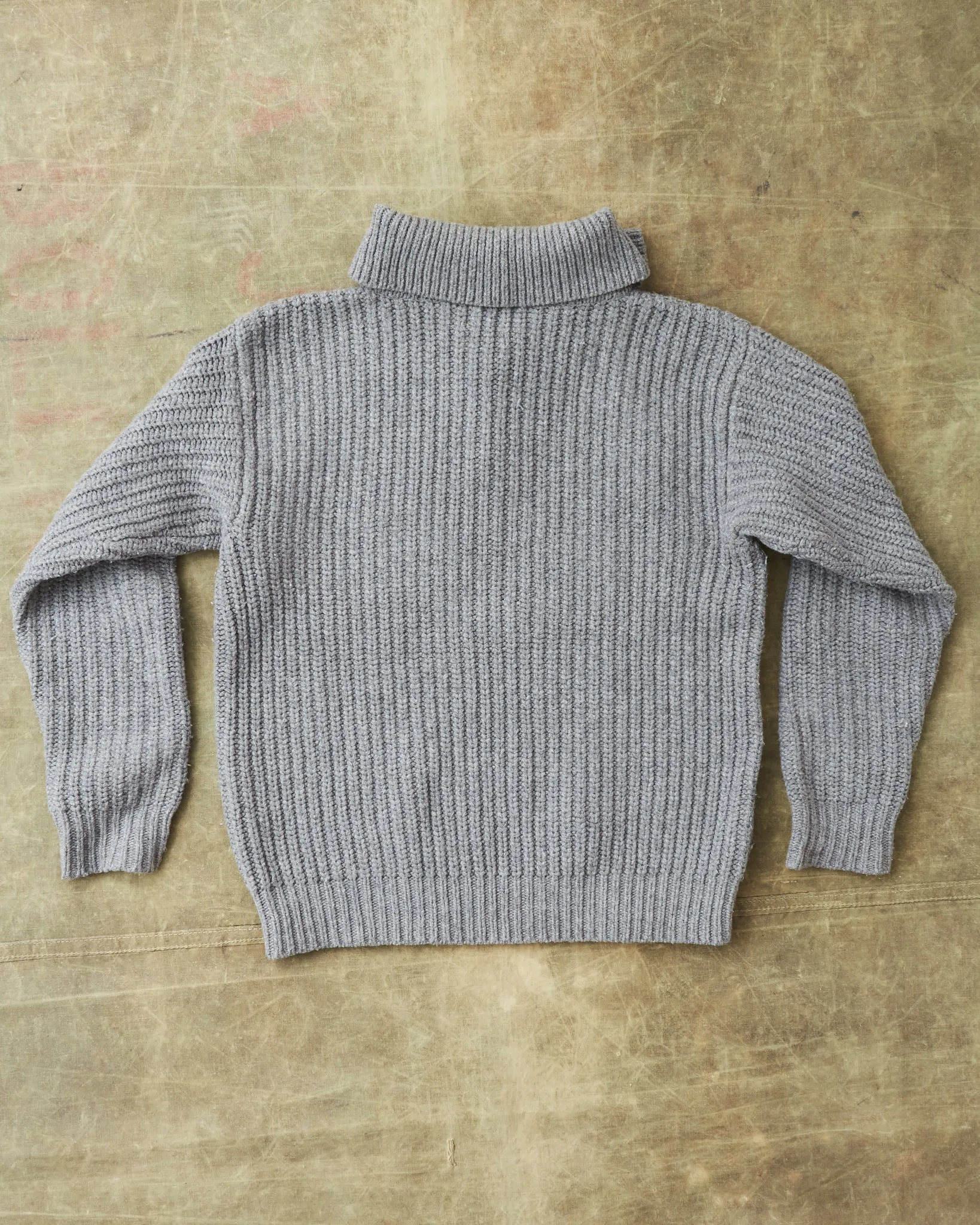 Second Hand Levi's Vintage Clothing LVC Cable Knit Shawl Collar Sweater Size M
