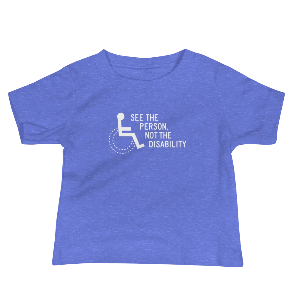 See the Person, Not the Disability (Baby Black/Blue Shirts)