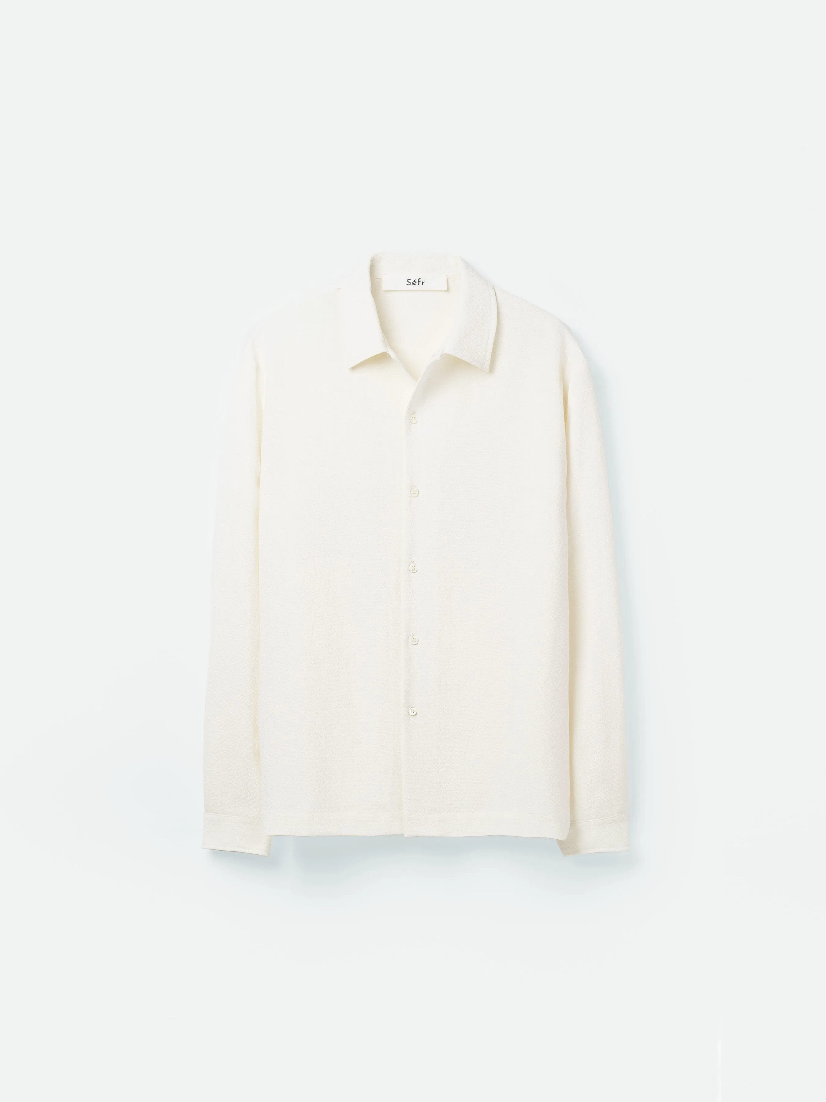 Sense Shirt | Off-White Crepe
