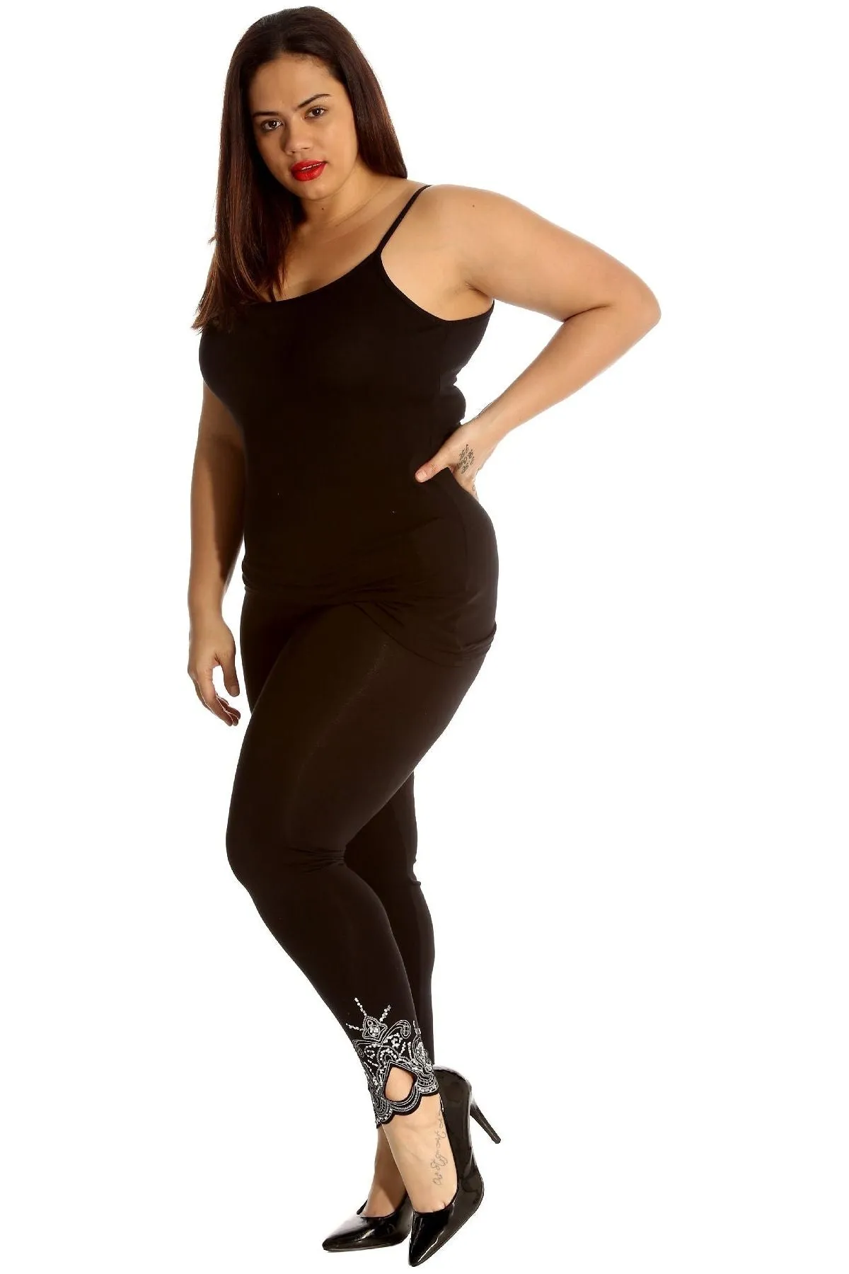 Sequin Stretch Leggings