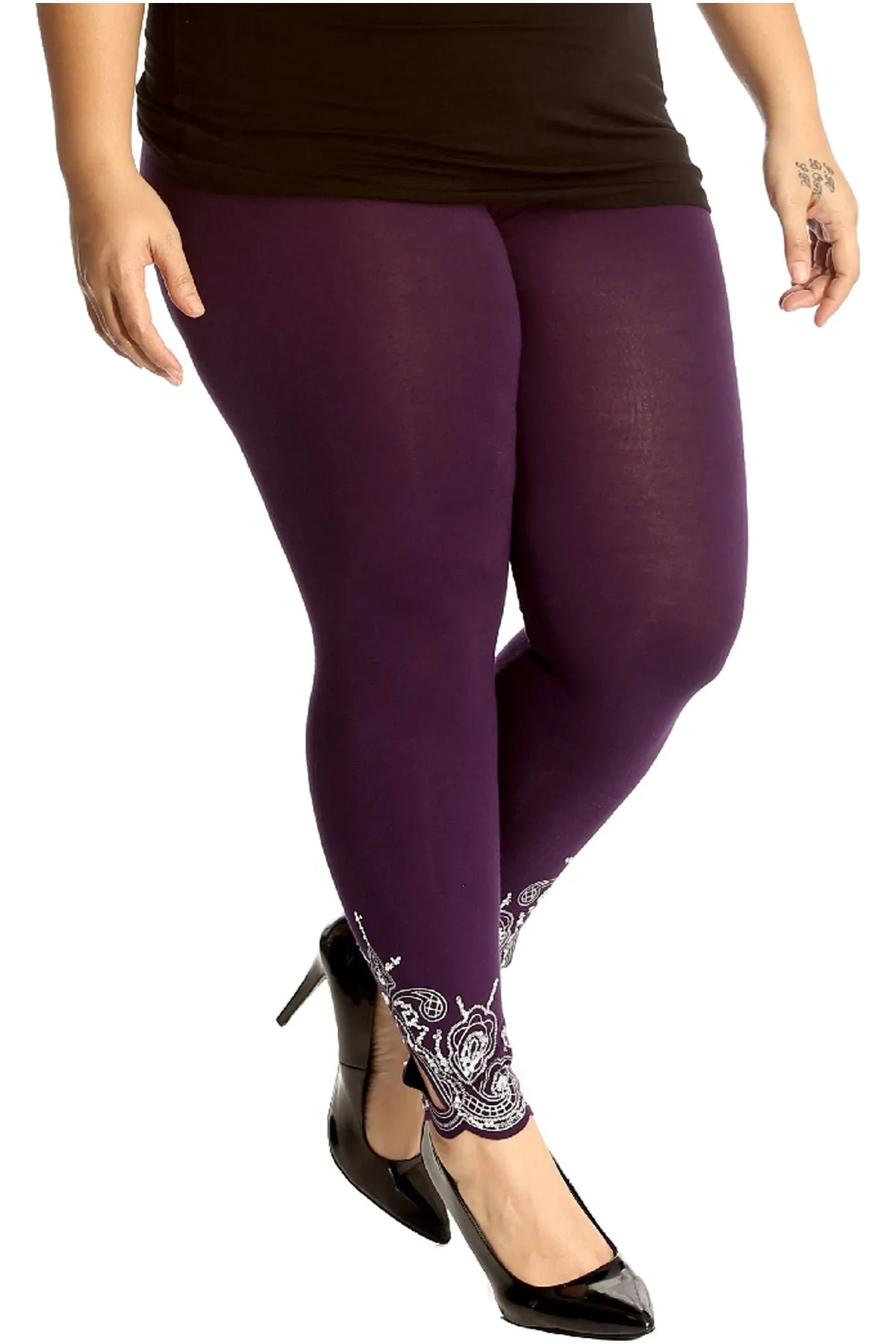 Sequin Stretch Leggings