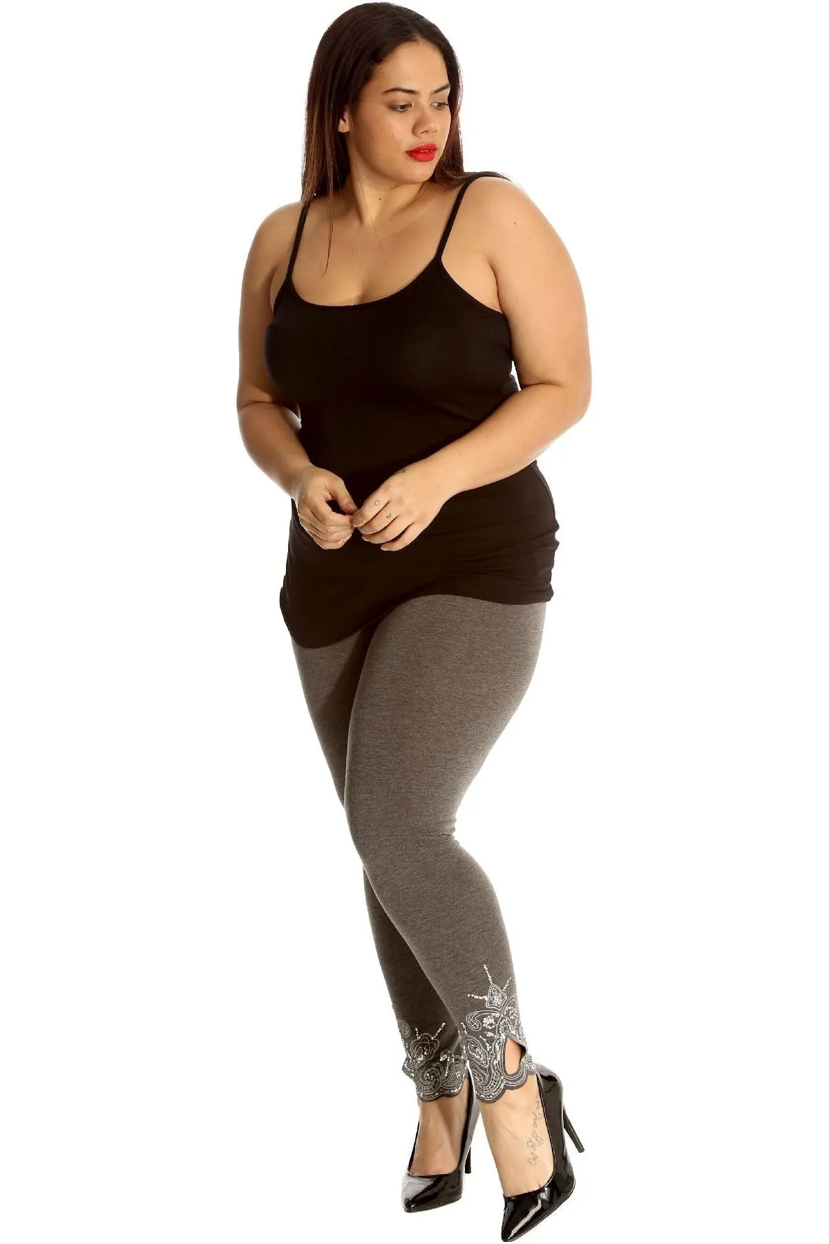 Sequin Stretch Leggings