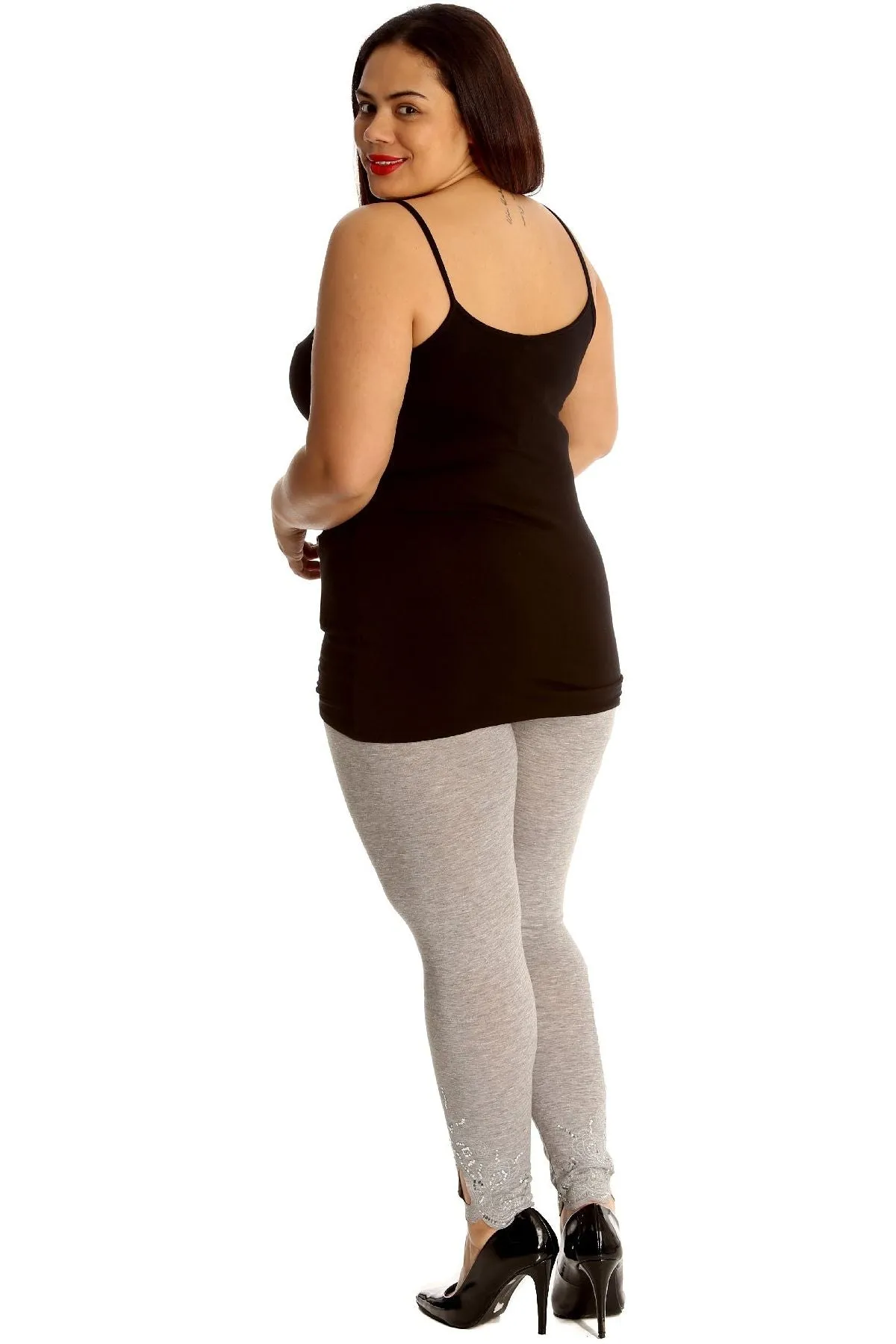 Sequin Stretch Leggings