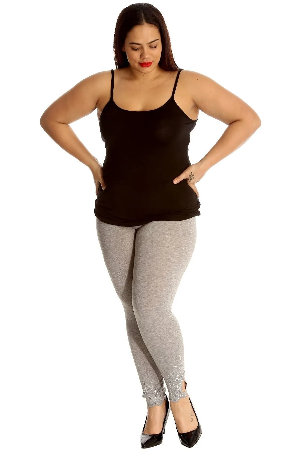 Sequin Stretch Leggings
