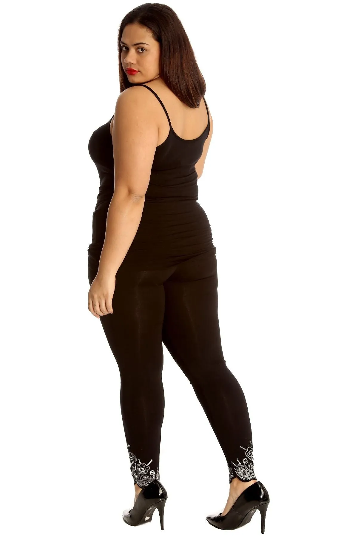 Sequin Stretch Leggings