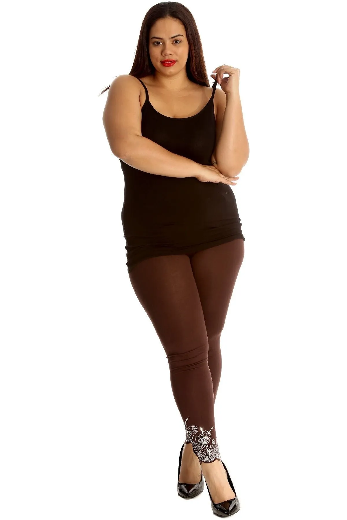 Sequin Stretch Leggings