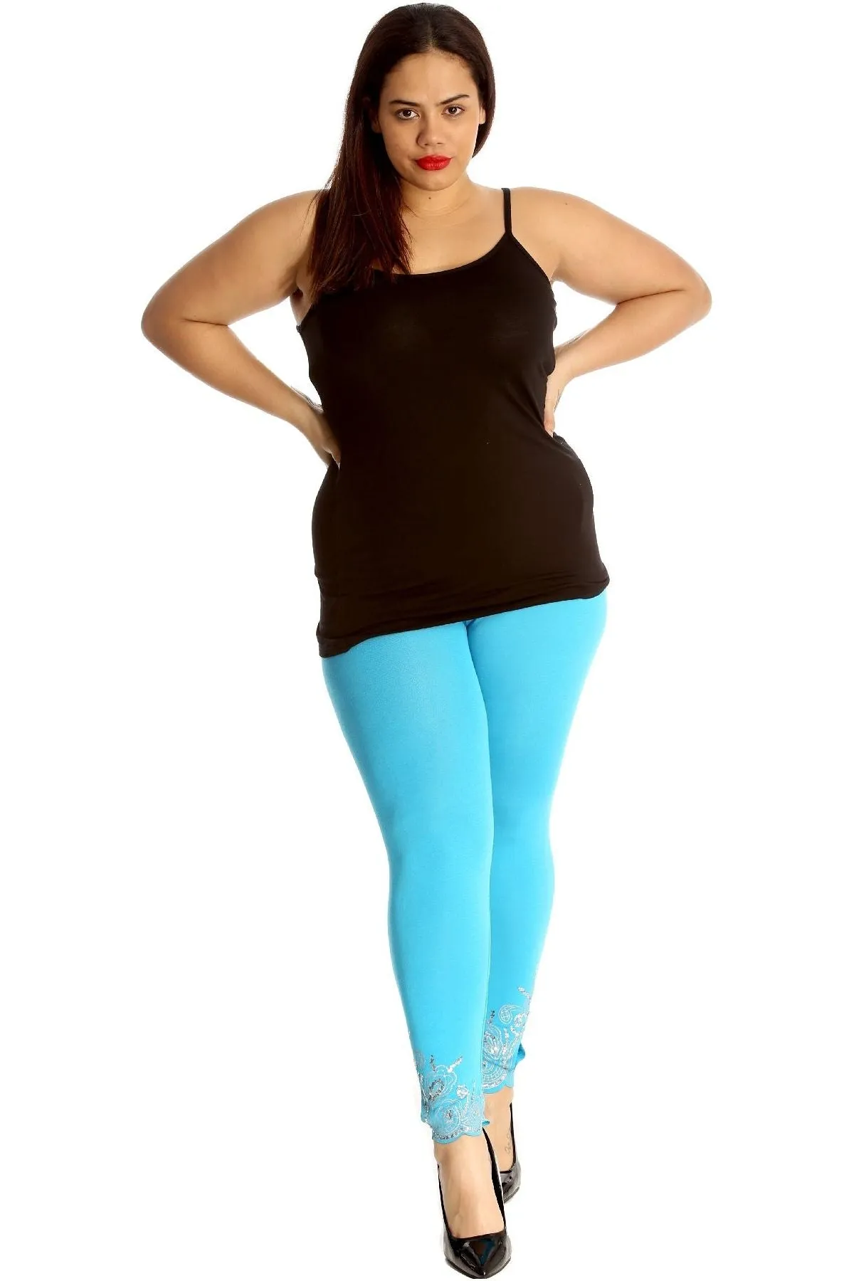 Sequin Stretch Leggings