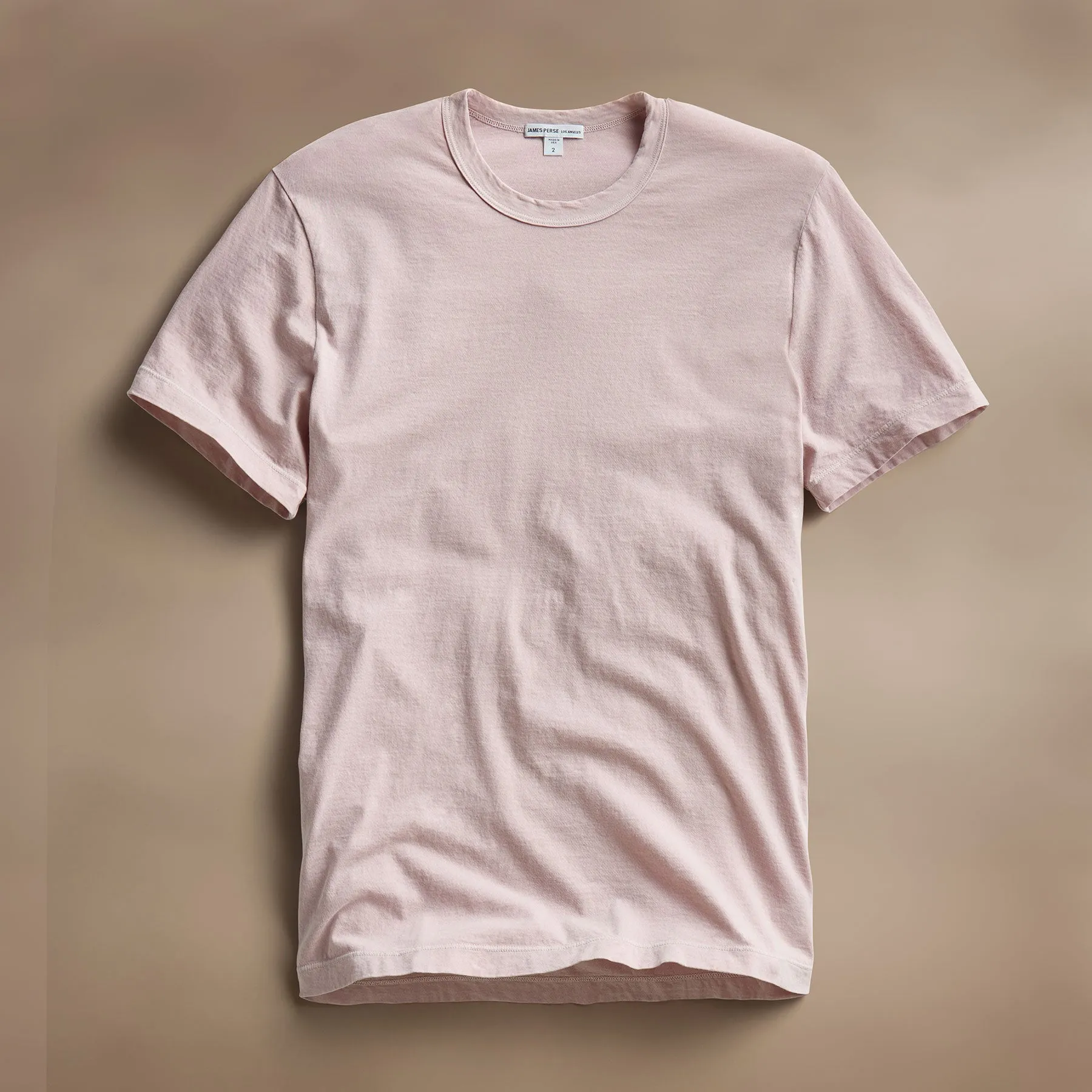 Short Sleeve Crew Neck - Degas Pigment