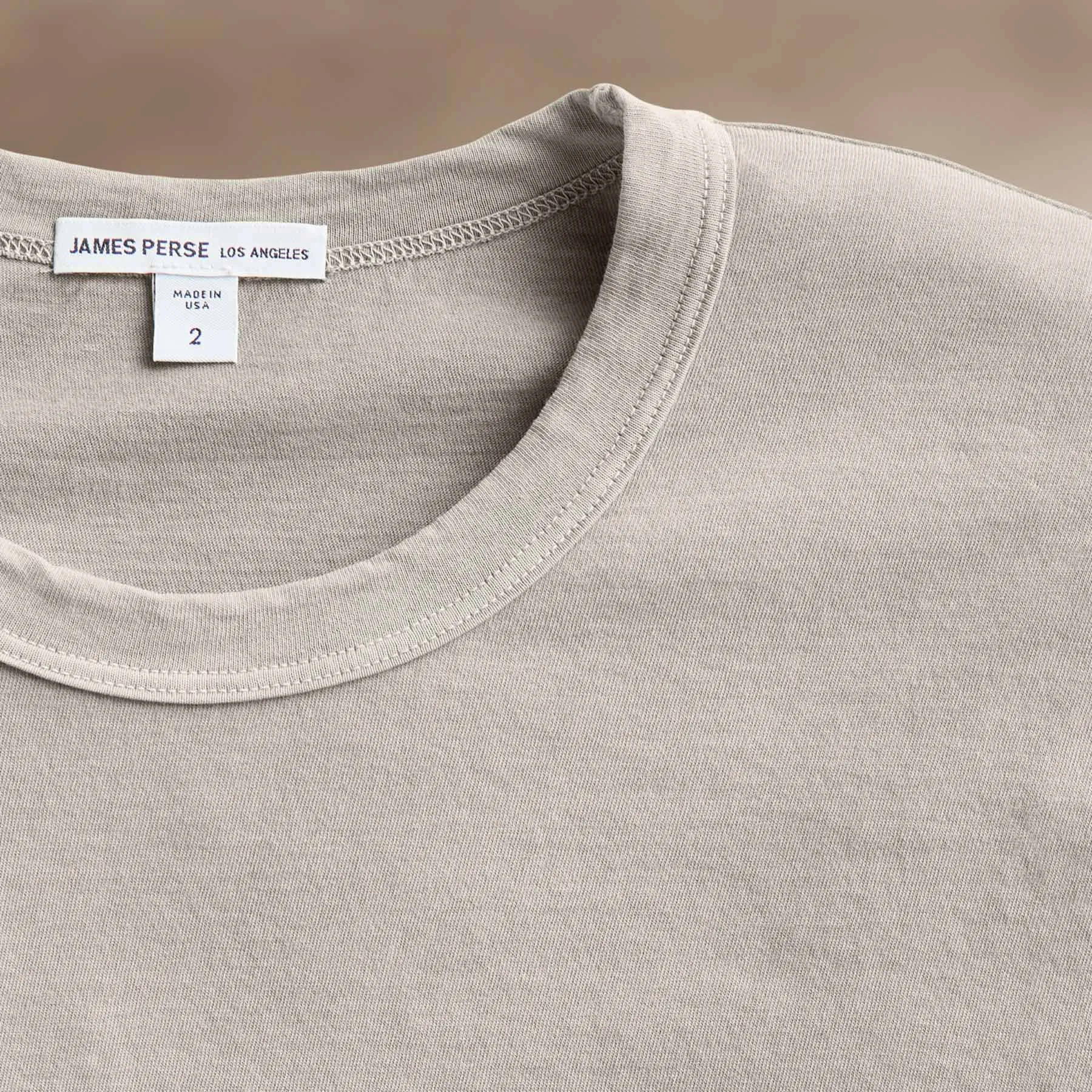 Short Sleeve Crew Neck - Salt Pigment