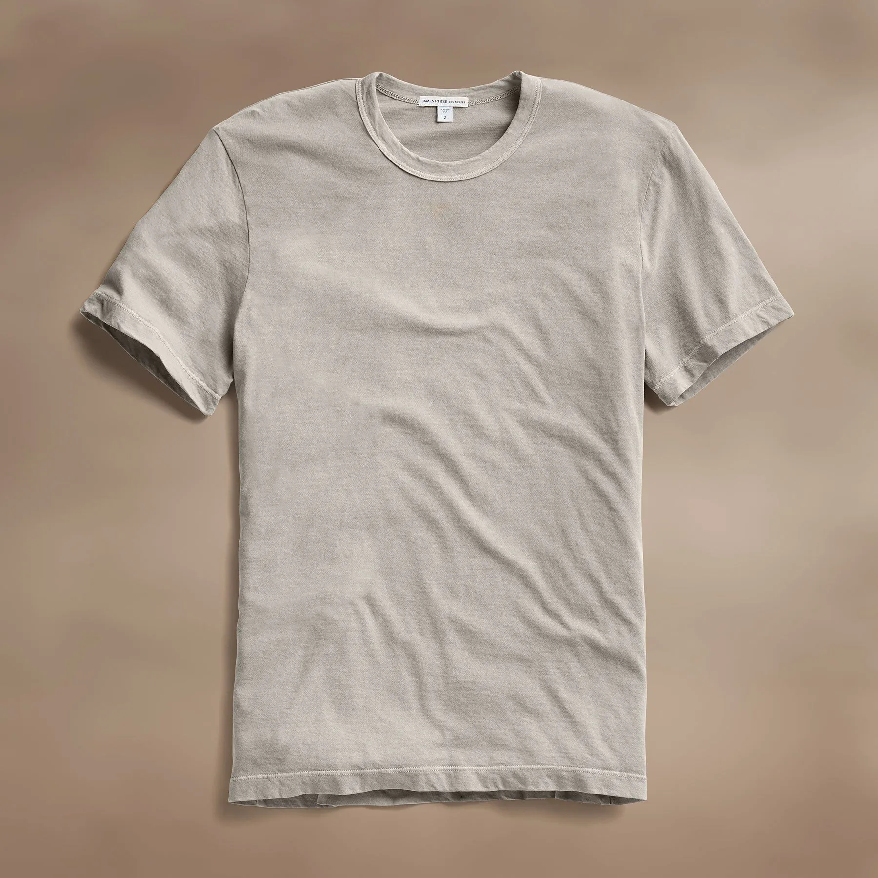 Short Sleeve Crew Neck - Salt Pigment