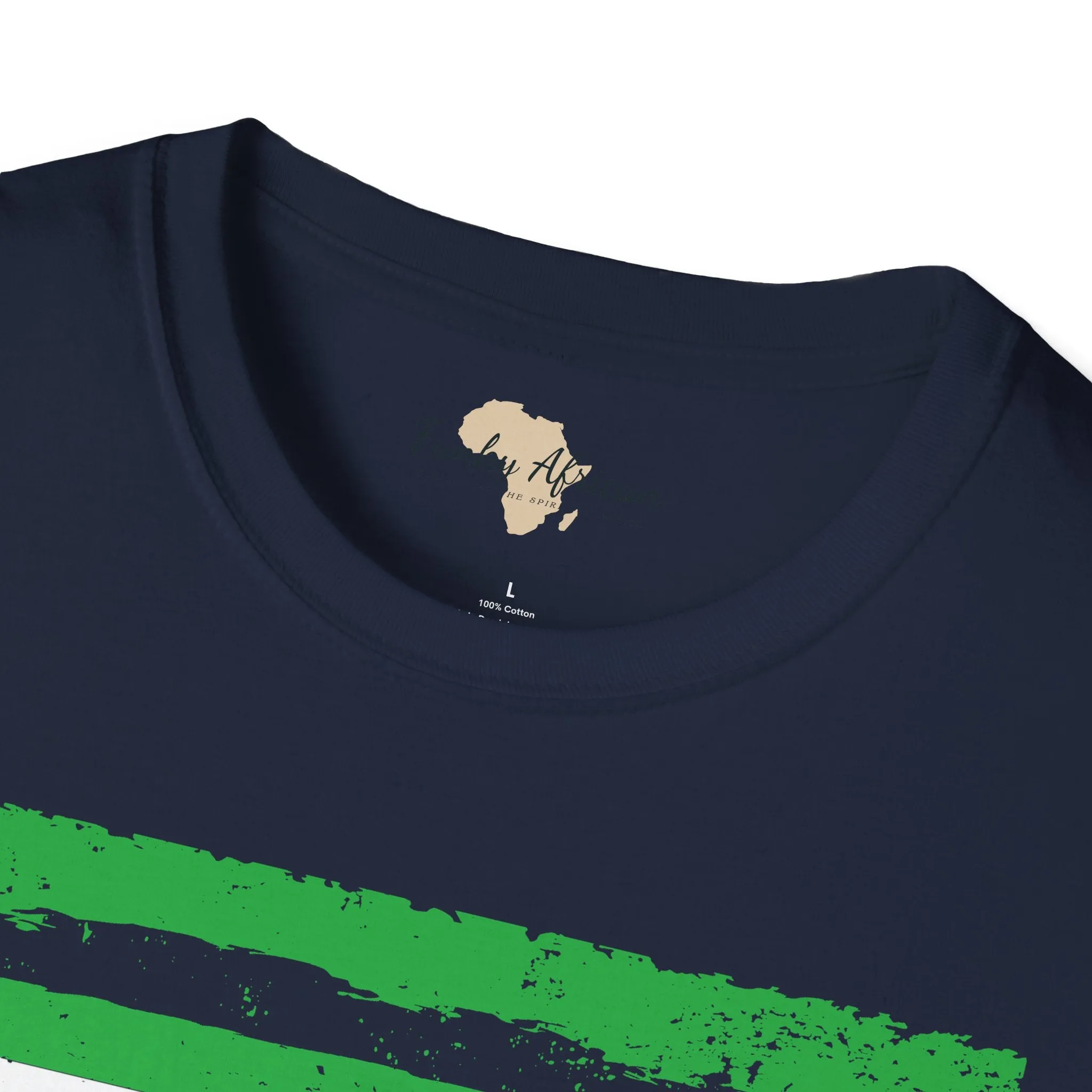 Sierra Leone strip unisex softstyle tee