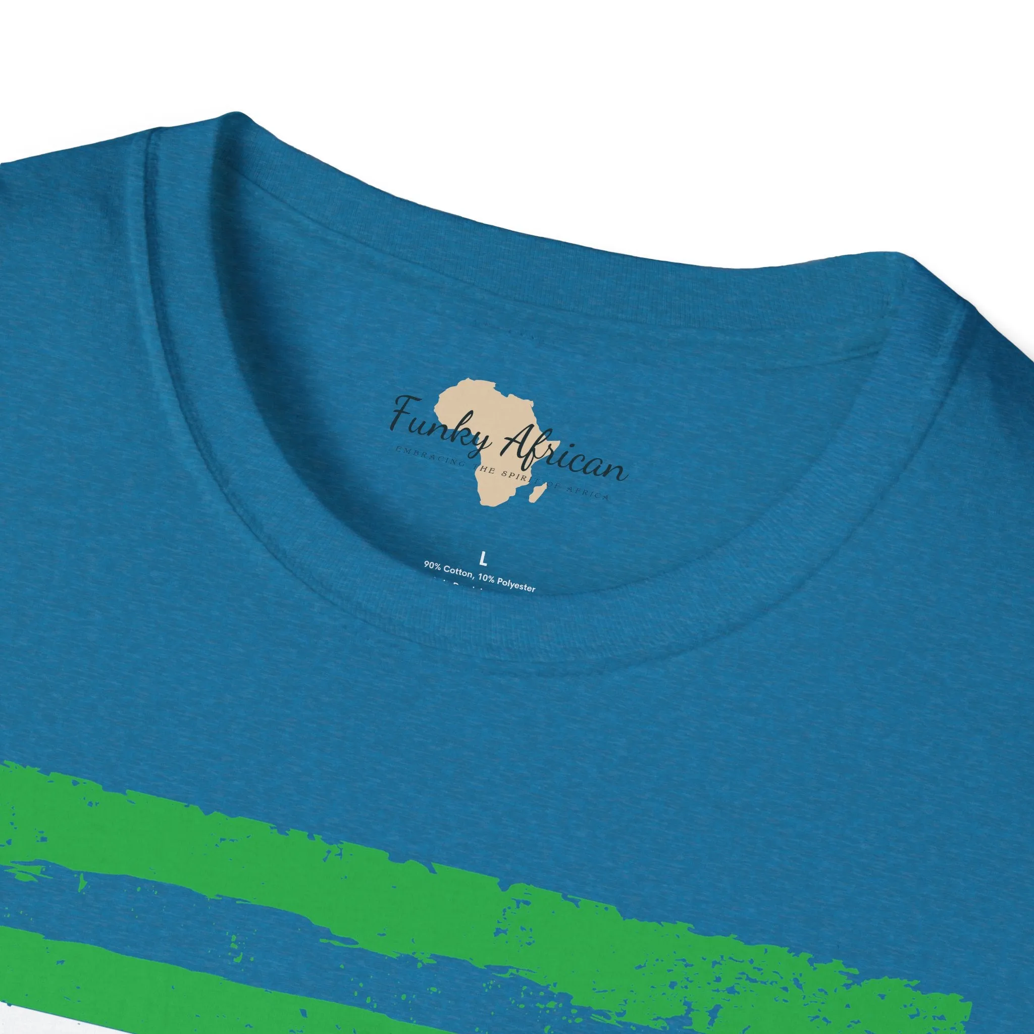 Sierra Leone strip unisex softstyle tee