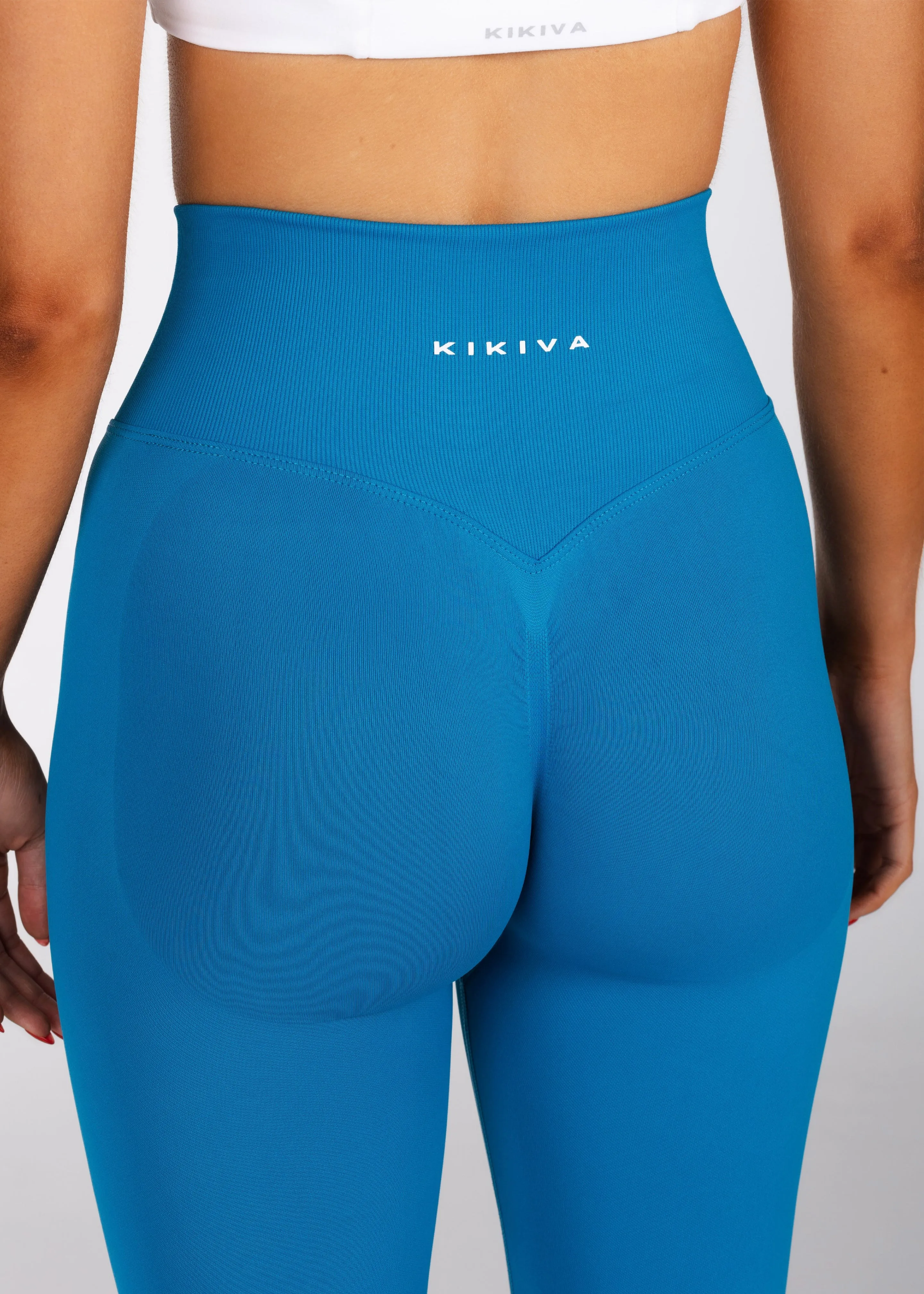 Signature Scrunch Leggings - Sapphire Blue
