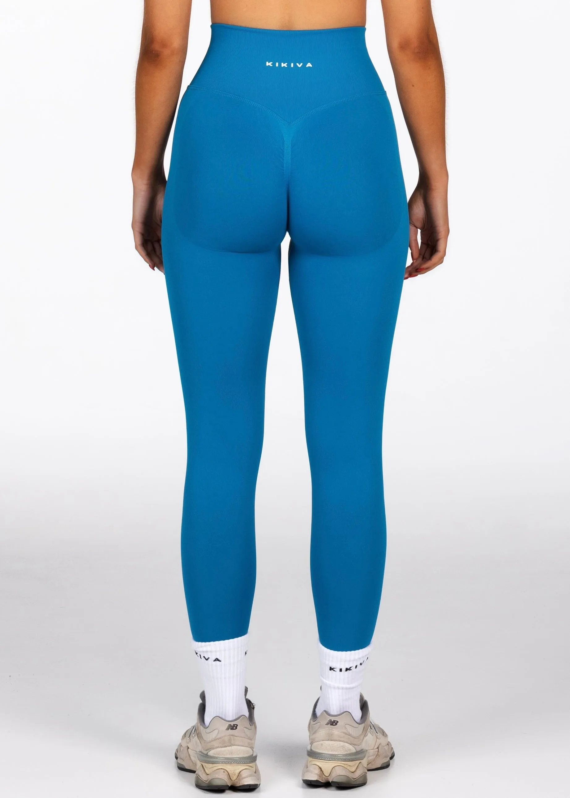 Signature Scrunch Leggings - Sapphire Blue