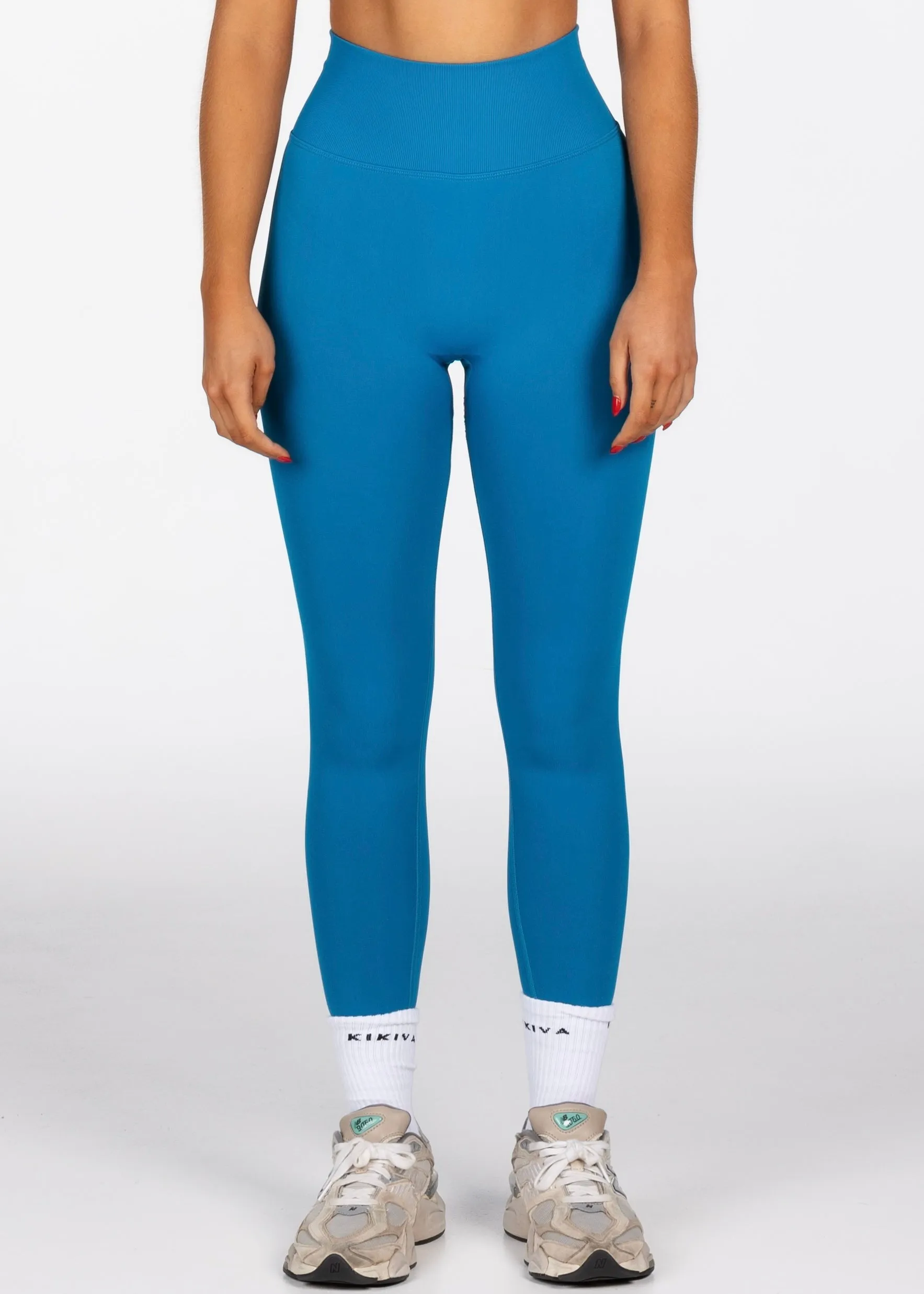 Signature Scrunch Leggings - Sapphire Blue