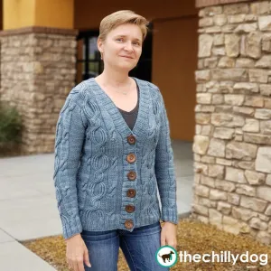 Slipstream Cardigan: Knitting Pattern PDF
