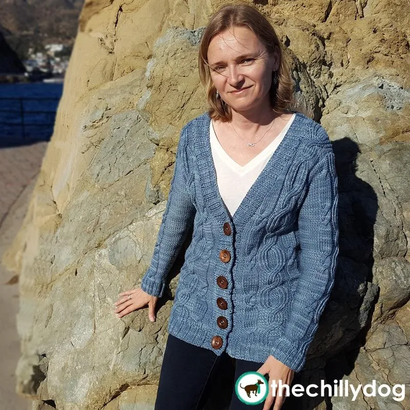 Slipstream Cardigan: Knitting Pattern PDF