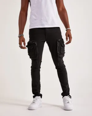 Smoke Rise Twill Slim Tapered Cargo Pants