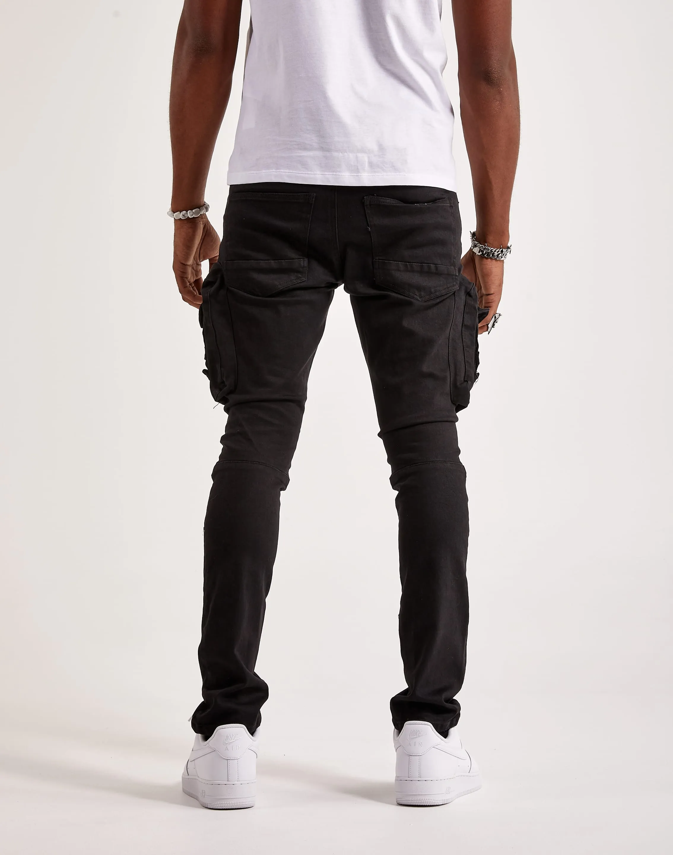 Smoke Rise Twill Slim Tapered Cargo Pants