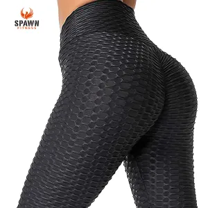 Spawn Fitness Yoga Workout Pants Leggings for Women Scrunch Butt Lift