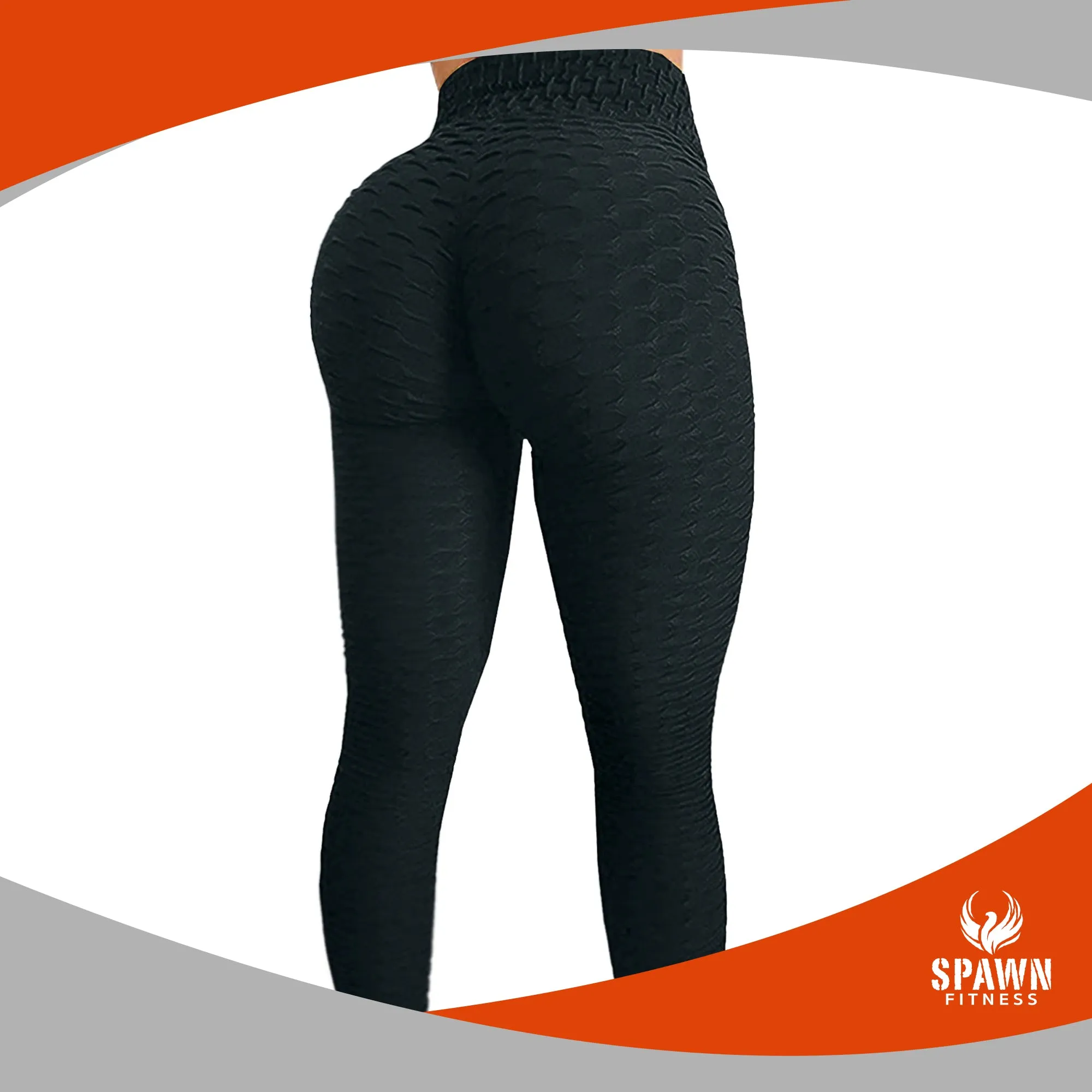 Spawn Fitness Yoga Workout Pants Leggings for Women Scrunch Butt Lift