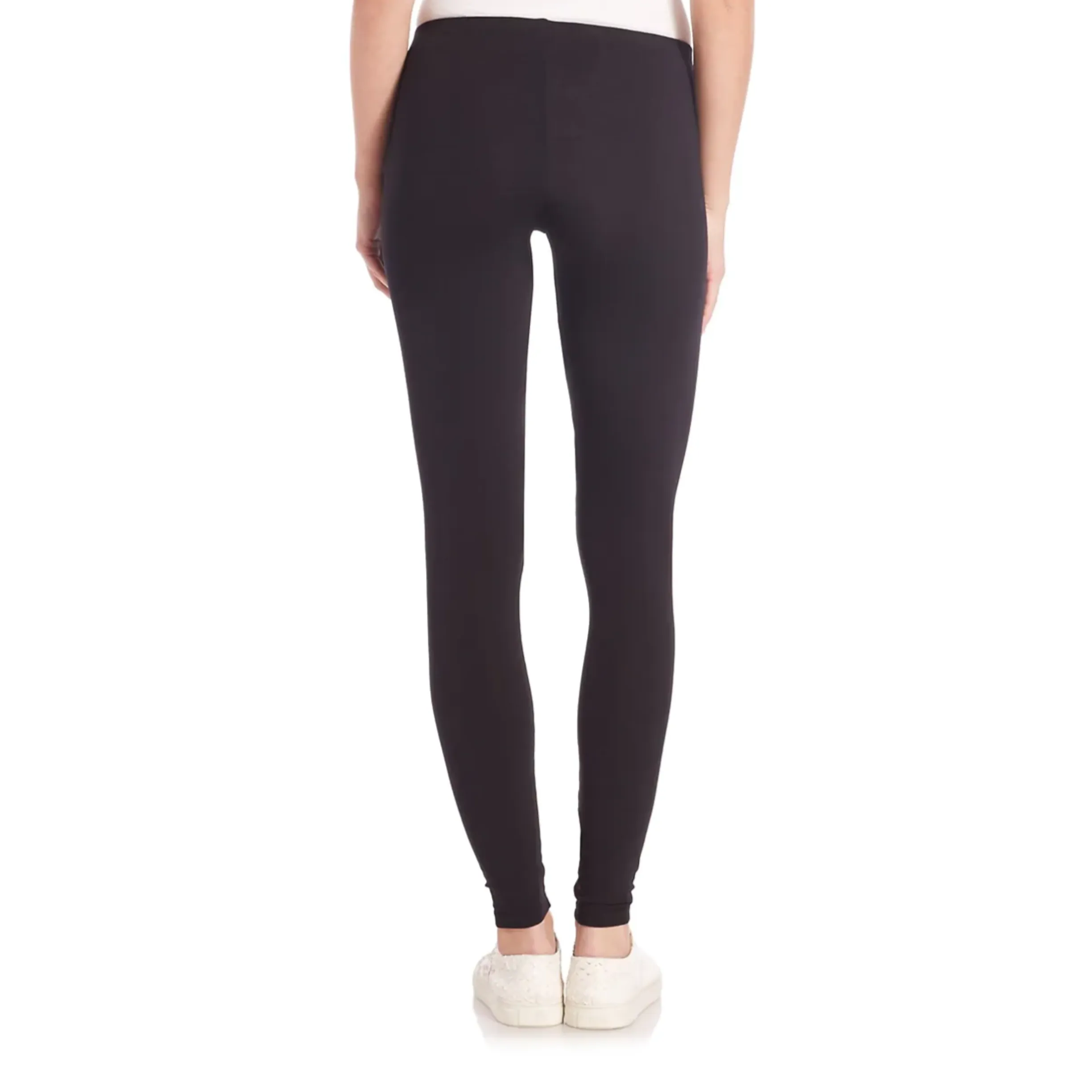 SPLENDID Black Stretch Cotton-Blend Leggings Size S NWOT