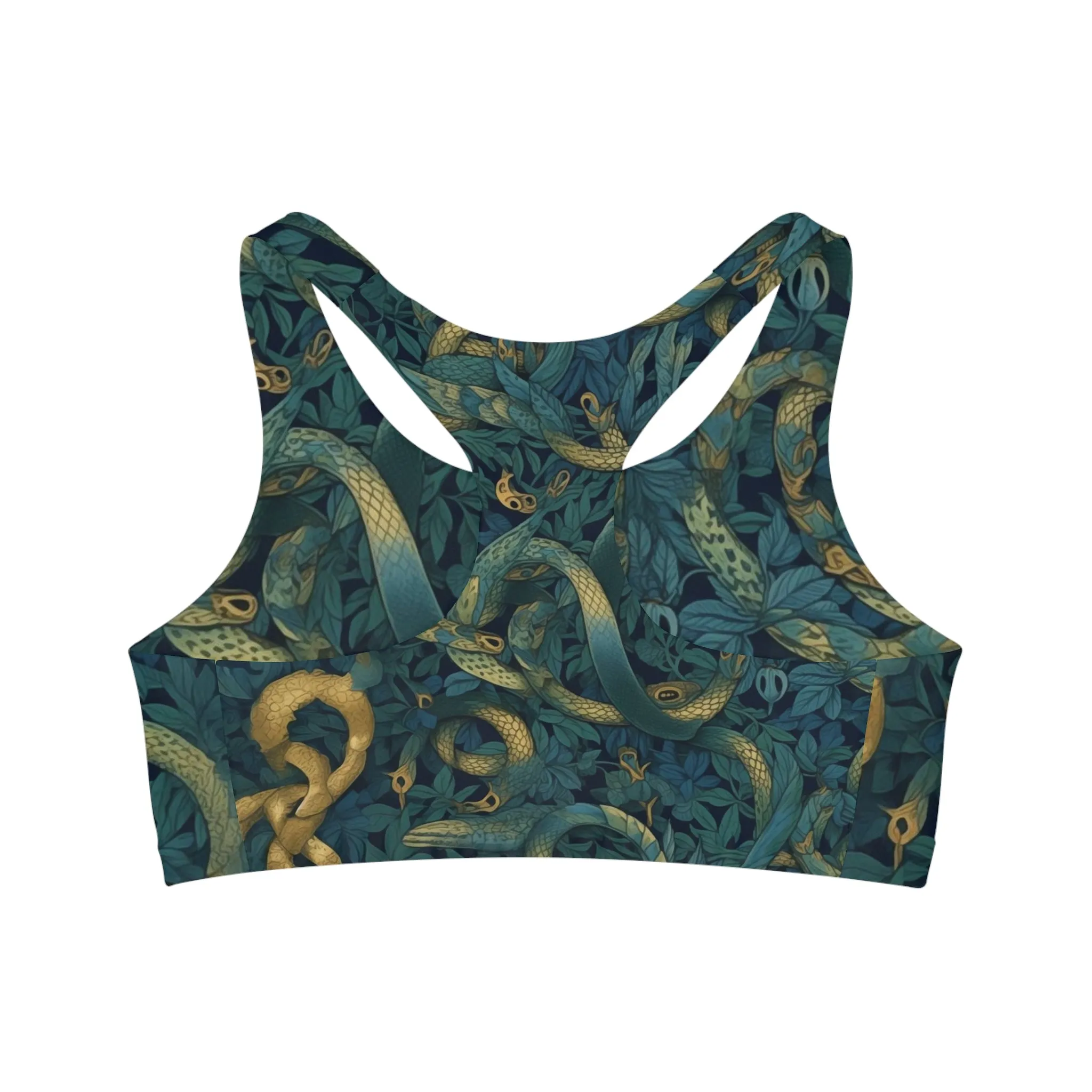 Sports Bra - Francesca Trikonasana Snakes