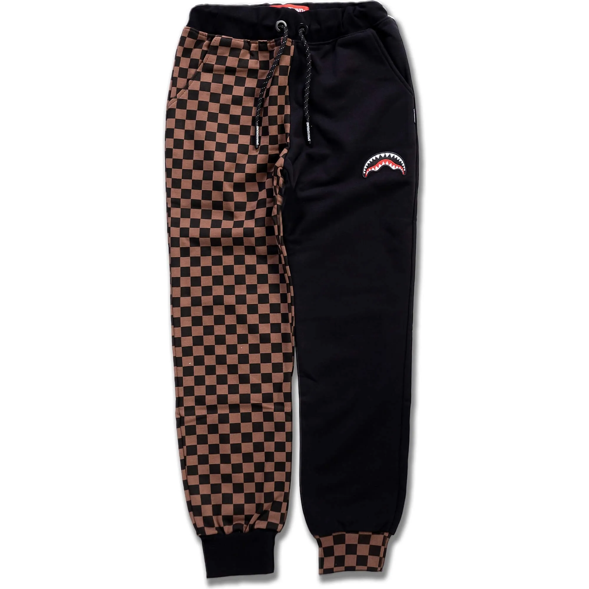 Sprayground Burnt Sharks In Paris Pants Brown/Black