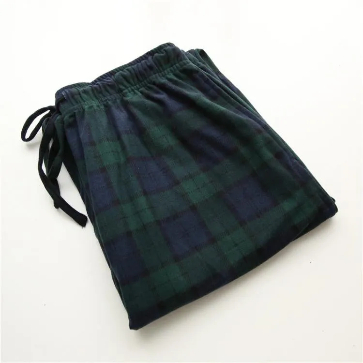 Spring pure cotton comfortable male sleep bottoms simple pyjama lounge home trousers for men plus size 100KG