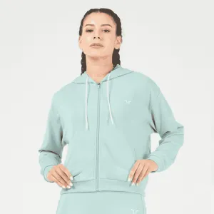 SQUATWOLF ESSENTIAL RELAXED ZIP UP HOODIE