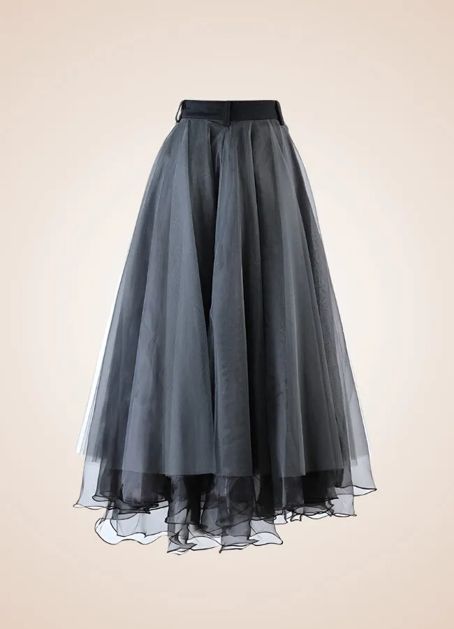 Steampunk Double Layer Skirt
