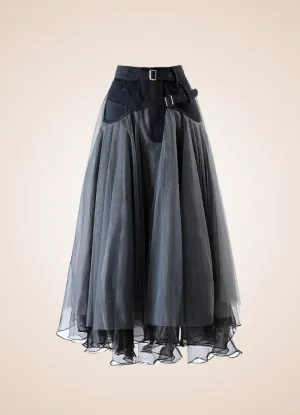 Steampunk Double Layer Skirt