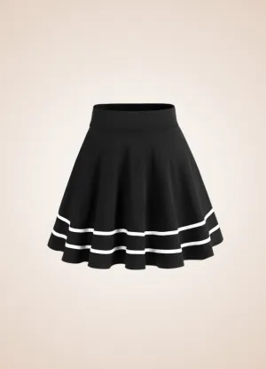 Steampunk Striped Skirt