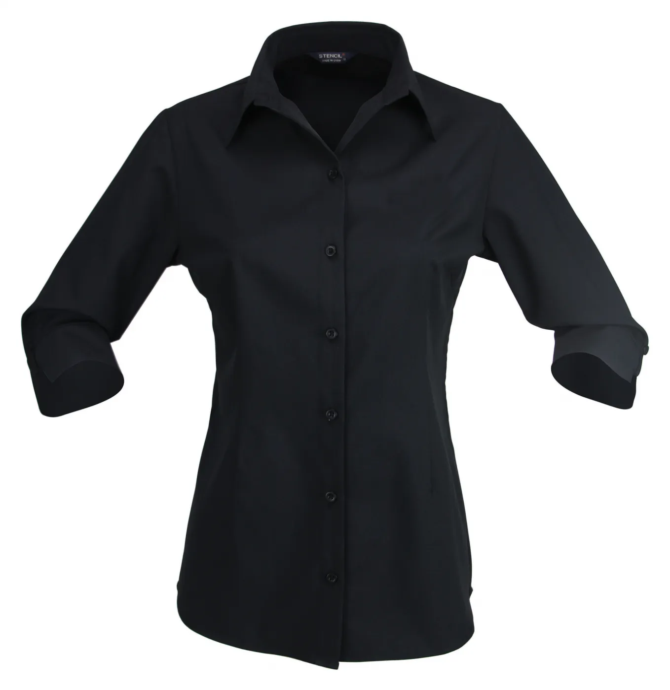 Stencil 2135Q Ladies Candidate 3/4 Sleeve Shirt