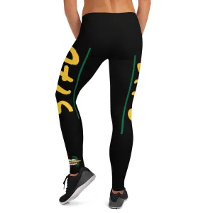 STFU Afrocentric Logo Leggings - Black