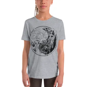 Stone Age Youth Yin Yang T-Shirt - Print on Demand