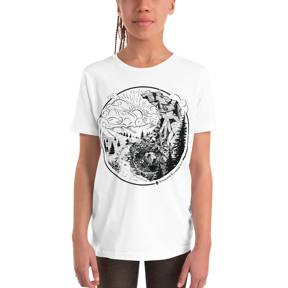 Stone Age Youth Yin Yang T-Shirt - Print on Demand