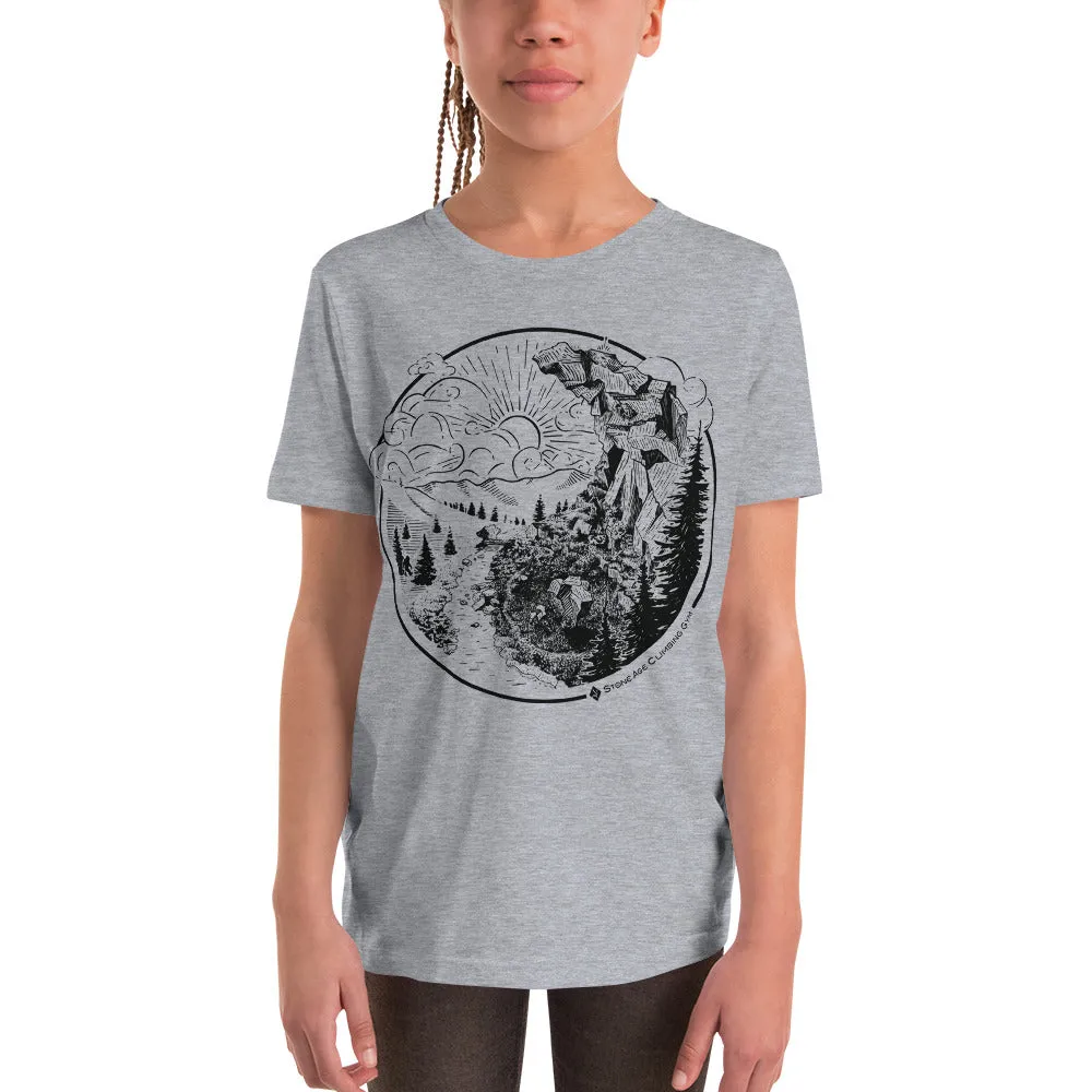 Stone Age Youth Yin Yang T-Shirt - Print on Demand