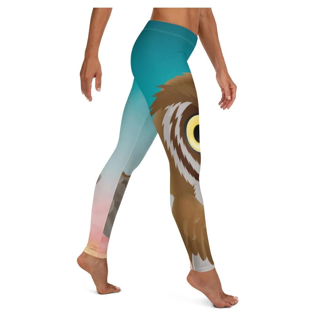 Stormy Owl Leggings