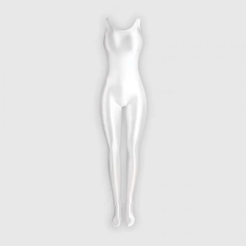 Stretch Gloss Bodysuit Shapewear Vest Leggings Ladies